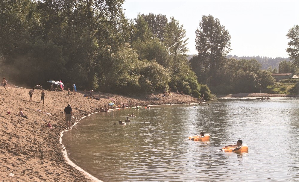 Swimming hole for kids and families at McCormick Park
