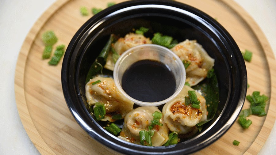 Savory wontons from Seattle Dumpling House, a seattle dumpling restaurant