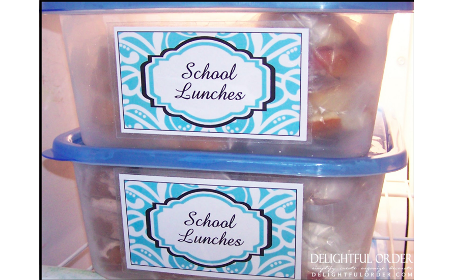 lunch hacks freezer recipes
