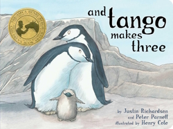 Cover of the banned book and Tango Makes Three