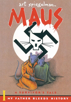 The cover of the banned book Maus I