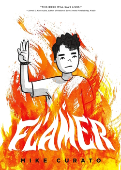 The cover of the banned book Flamer