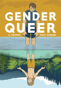 The cover of the banned book Gender Queer