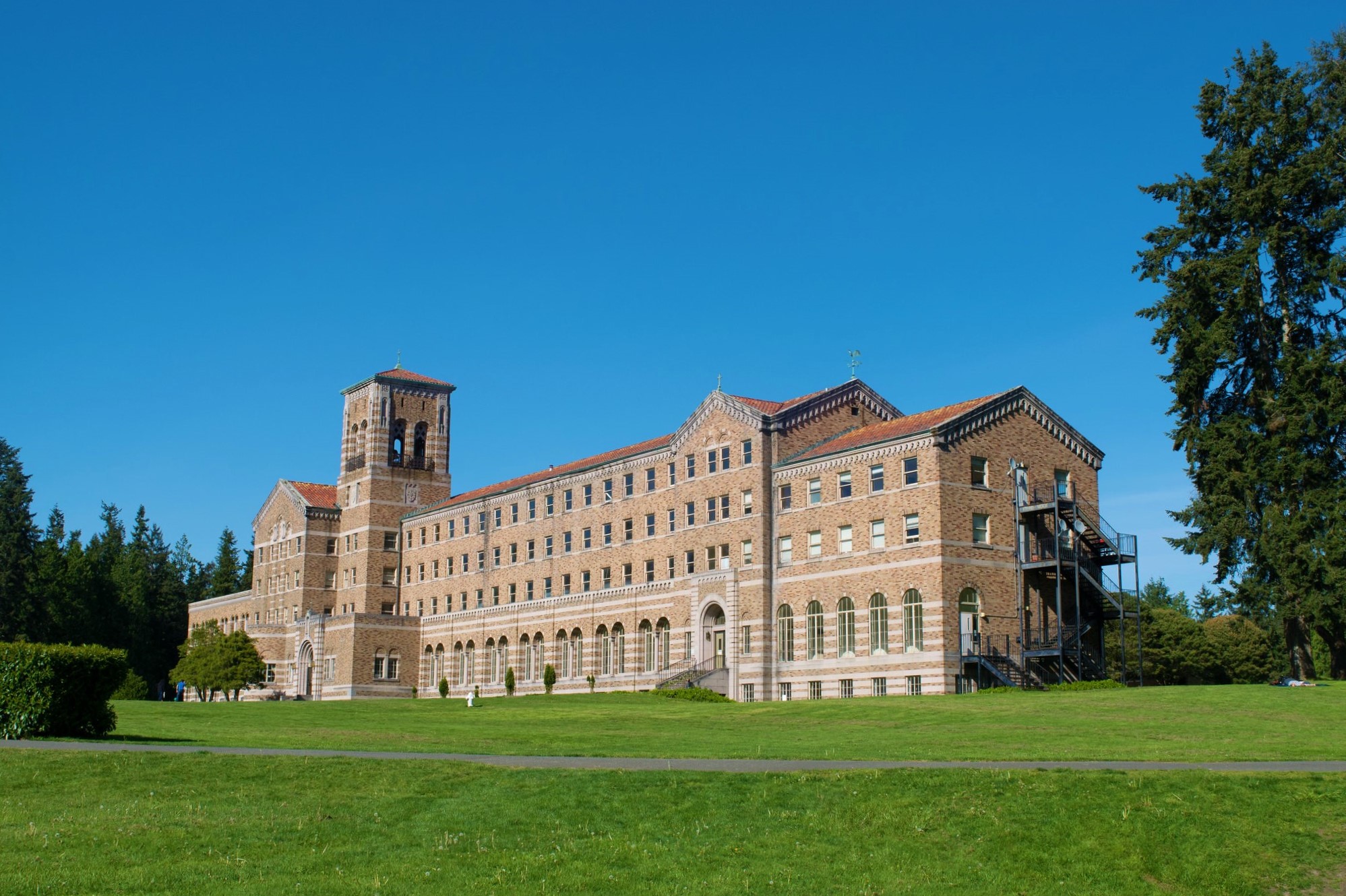 New lodge inside Seattle-area Saint Edward State Park is housed in the old seminary building escape for families or adults