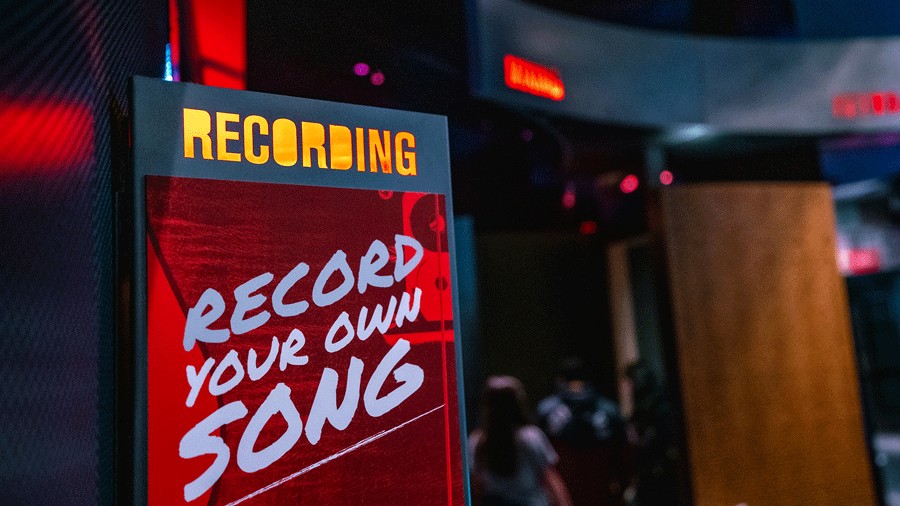 Sound Lab recording studio at Museum of Pop Culture (MoPOP) in Seattle