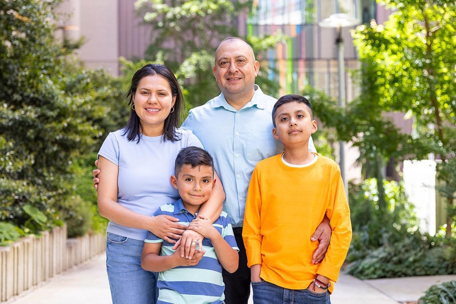 Ino and his family