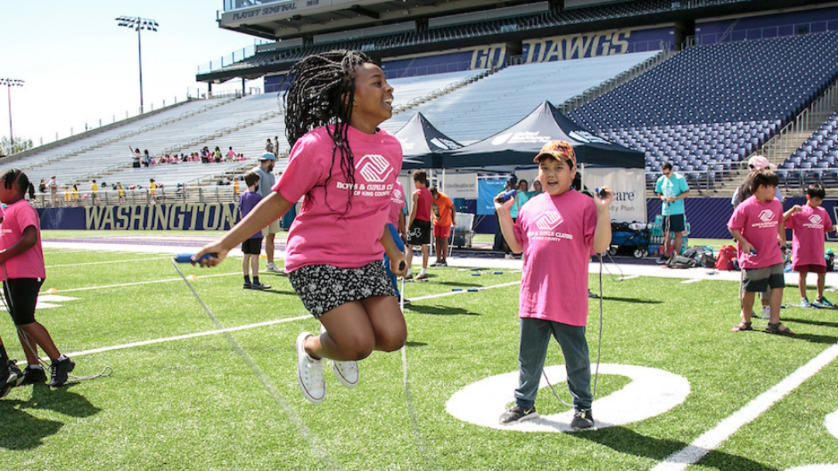 girls jumping rope Boys & Girls Clubs