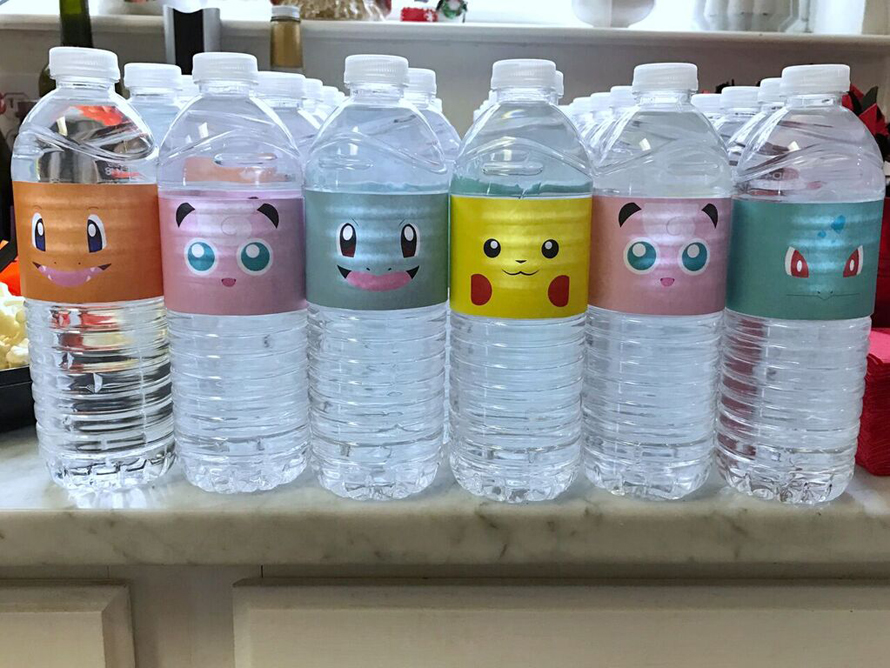 pokemon party water bottles