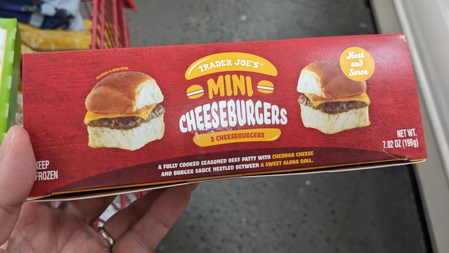 mini cheese burgers