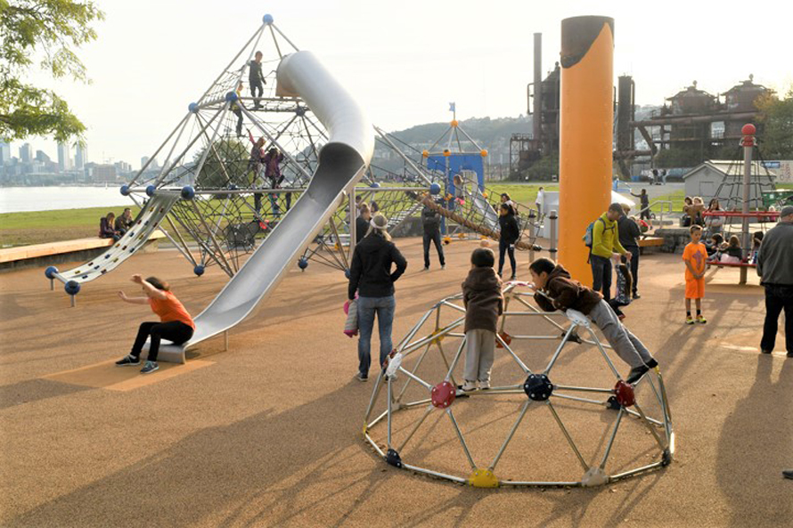 gas works new playground