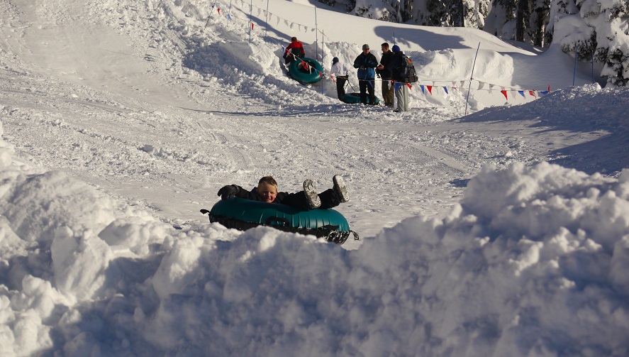Hurricane Ridge sledding