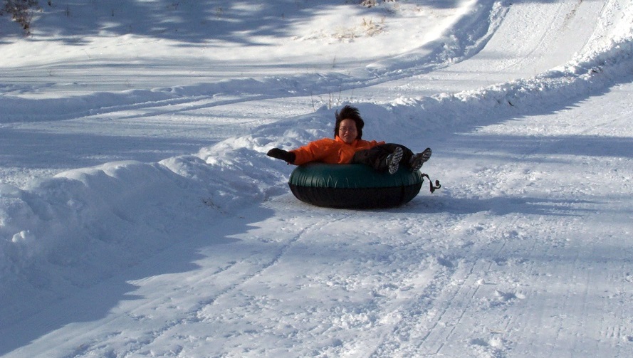 Echo Valley sledding
