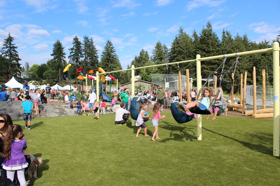 Owen’s Playground accessible playground on Bainbridge Island