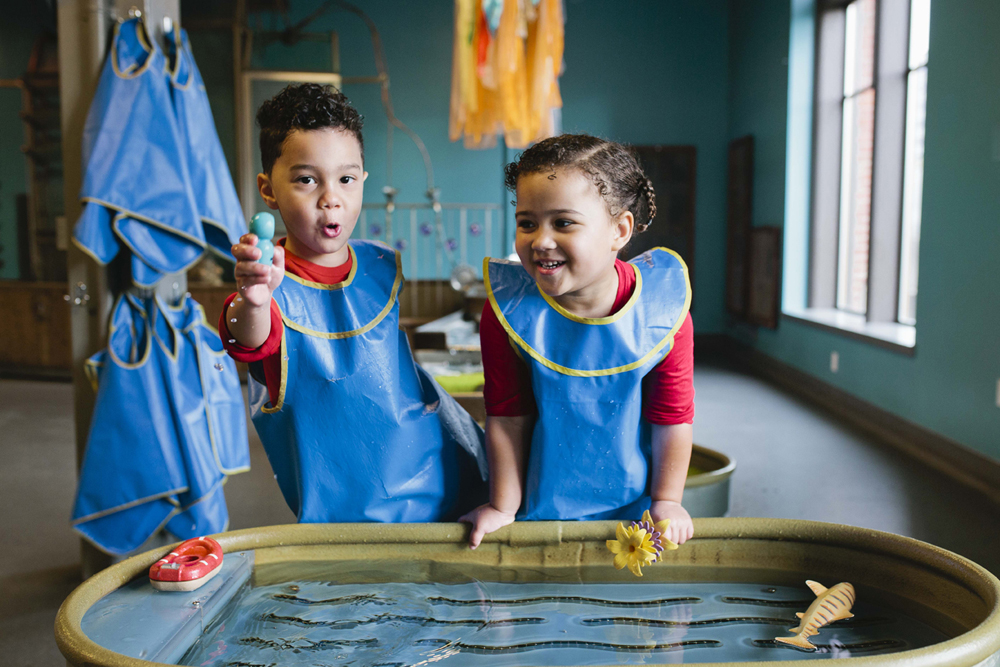 kids playing at the children's museum of tacoma