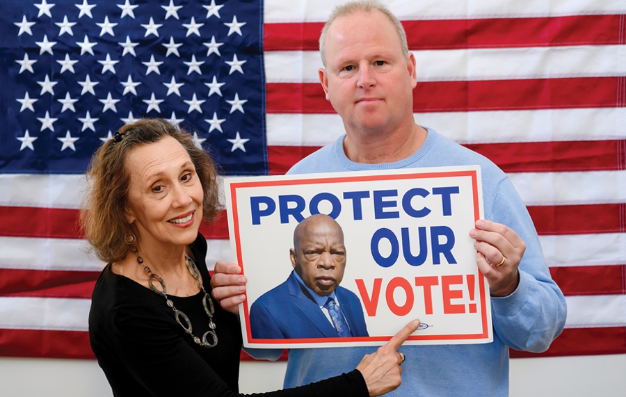 David Domke and Christina Gould 2024superheroes