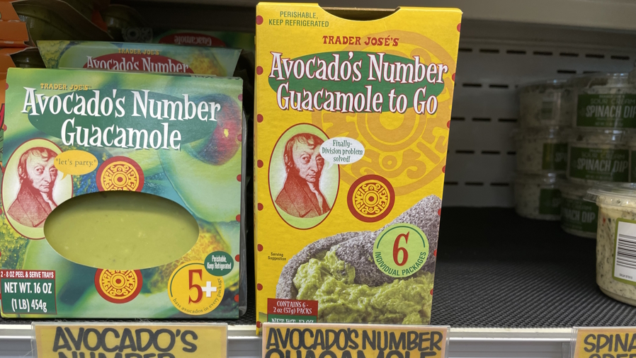 Guacamole to Go lunch at Trader Joe's