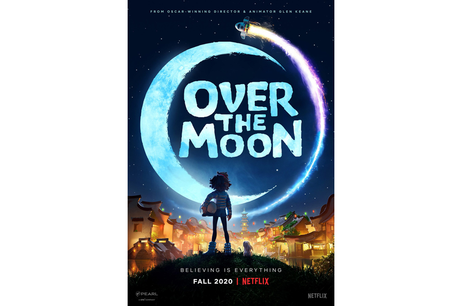 over the moon movie poster