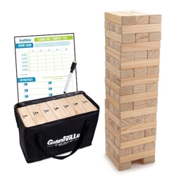 Giantville jumbo tumbling timber toy summer backyard toys