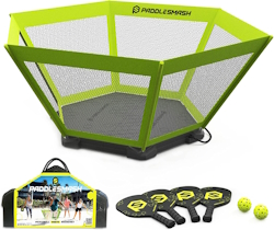 Paddle smash yard game for summer fun in the yard