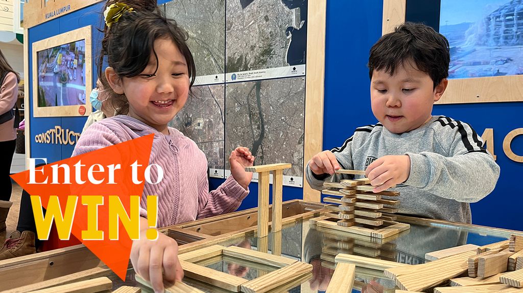Win a Family Membership to KidsQuest Children’s Museum