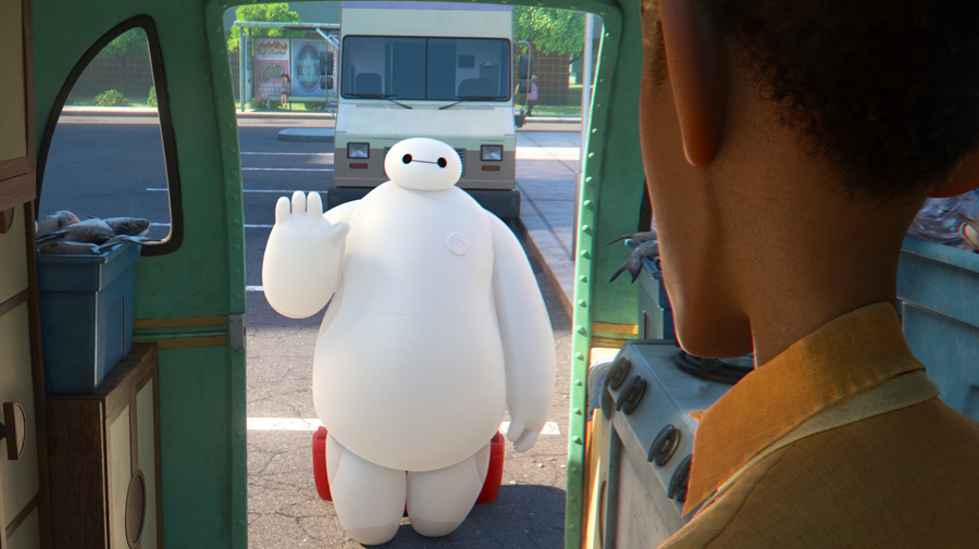 An image from the show Baymax