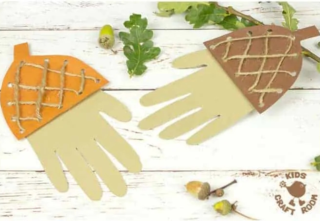 Acorn handprints project