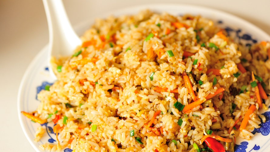Fried rice easy pantry meal