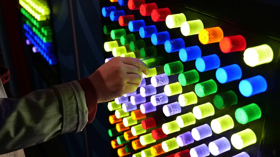 Lite-Brite toy on display at Toytopia exhibition in Tacoma