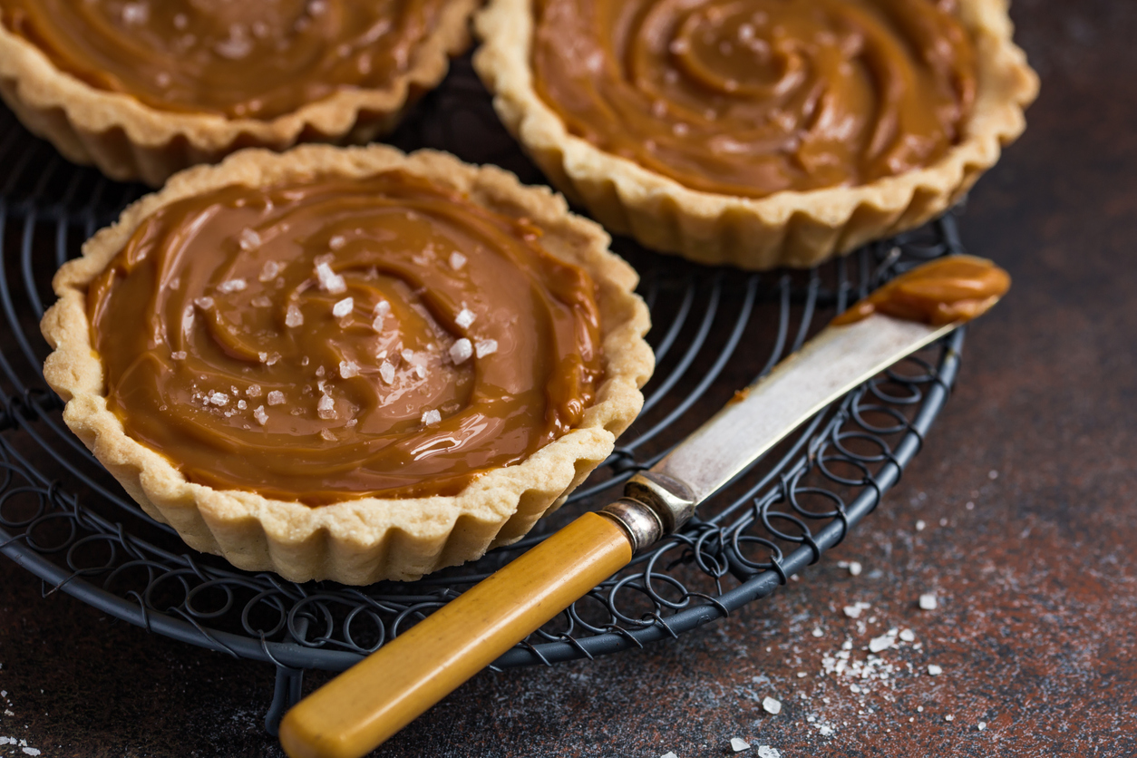 Salted Caramel Mini Pies