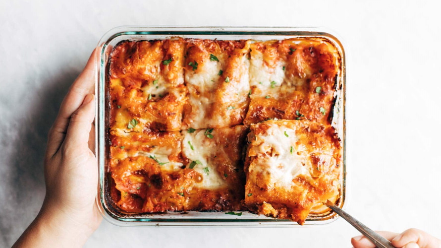 Freezer Meal Lasagna Florentine 