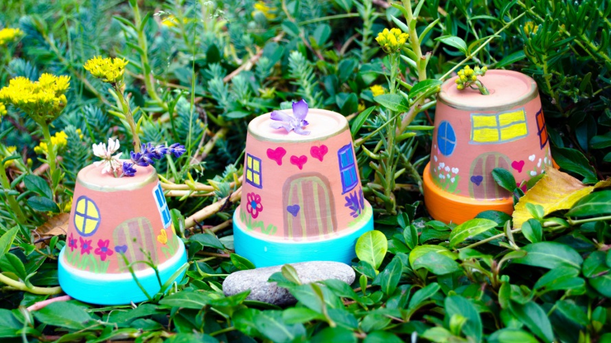 Flower Pot Houses