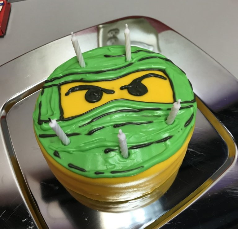 Lego Ninjago cake