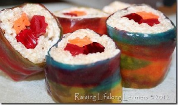 Candy sushi