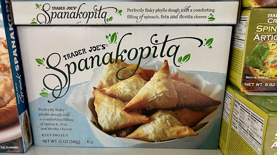 Spanakopita at Trader Joe’s