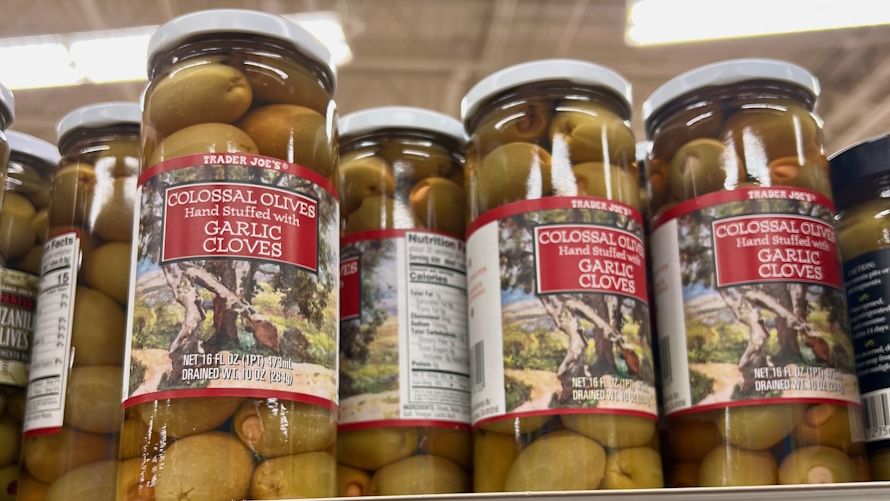 Olives at Trader Joe’s