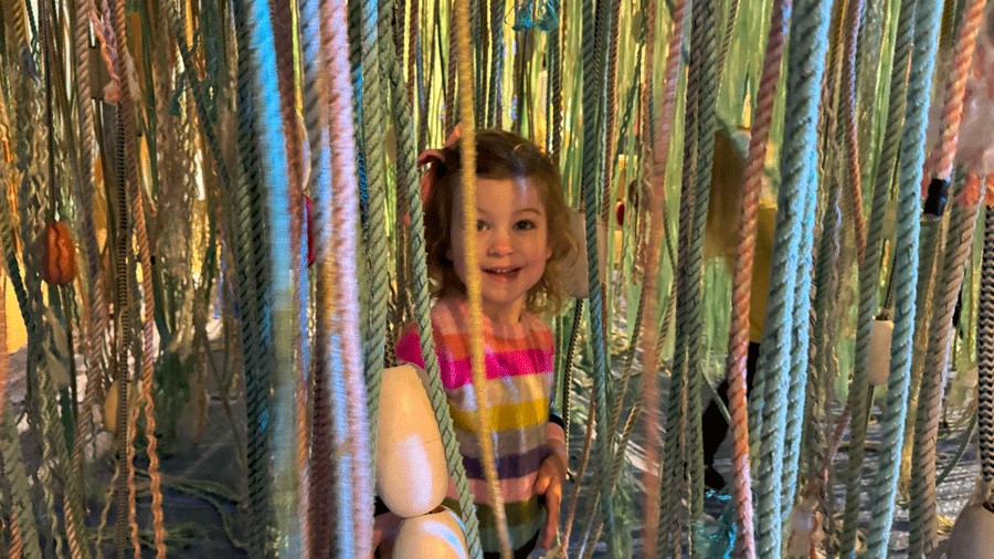 immersive Between Baleen exhibit at Pacific Science Center in Seattle