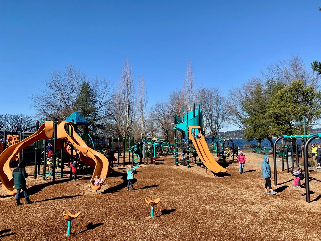 Gene Coulon Memorial Beach Park in Renton Unveils a Fabulous New Playground