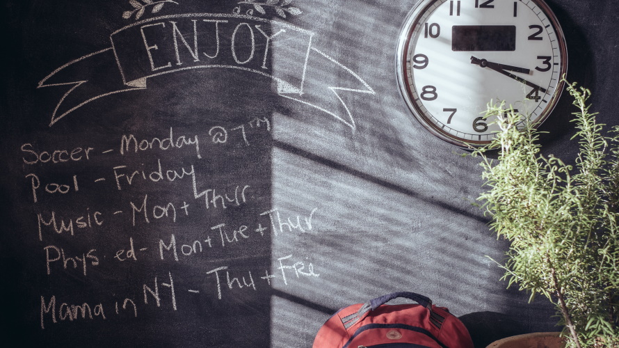 Chalk-board