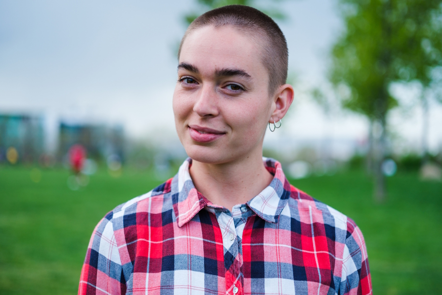 nonbinary teenager
