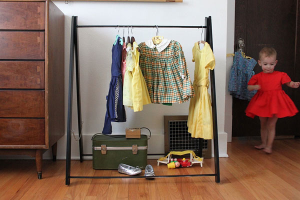 Little garment rack