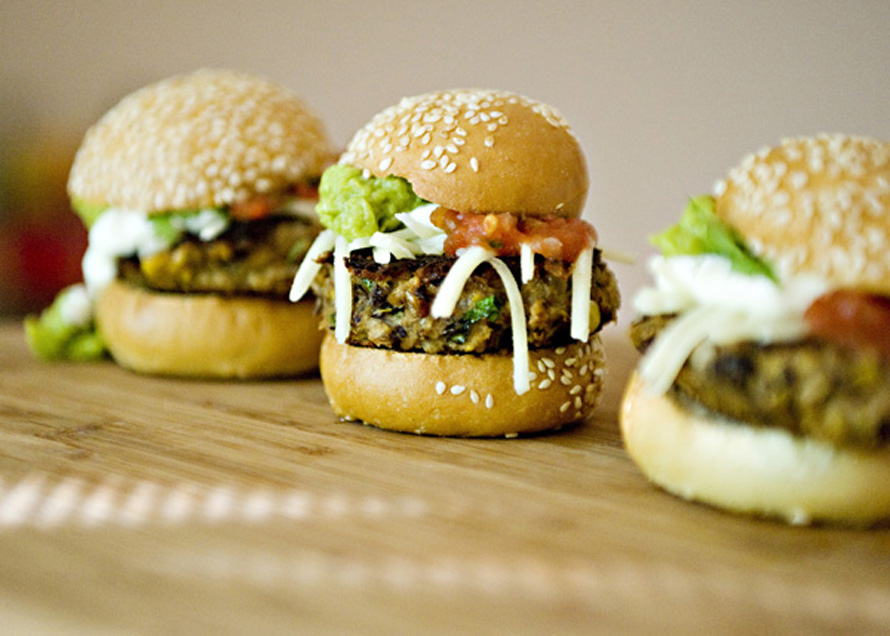 black bean summer burger recipe