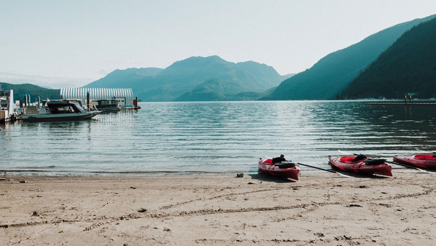 Harrison Hot Spring resort in British Columbia