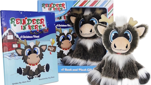 Reindeer In Here book and stuffy