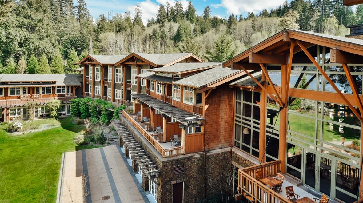 Alderbrook Resort and Spa is a great Pacific Northwest lodge