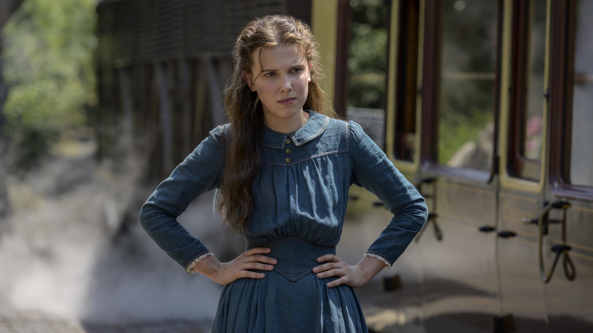image from the movie Enola Holmes