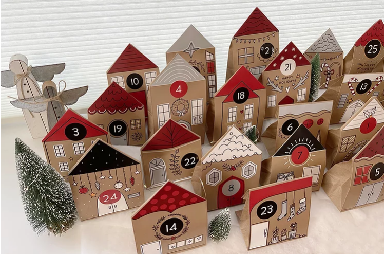 Pokidots! Christmas Village Advent Calendar