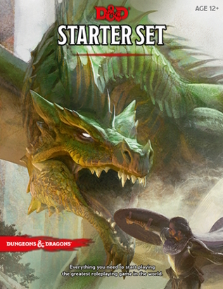 Cover of a D&D starter set