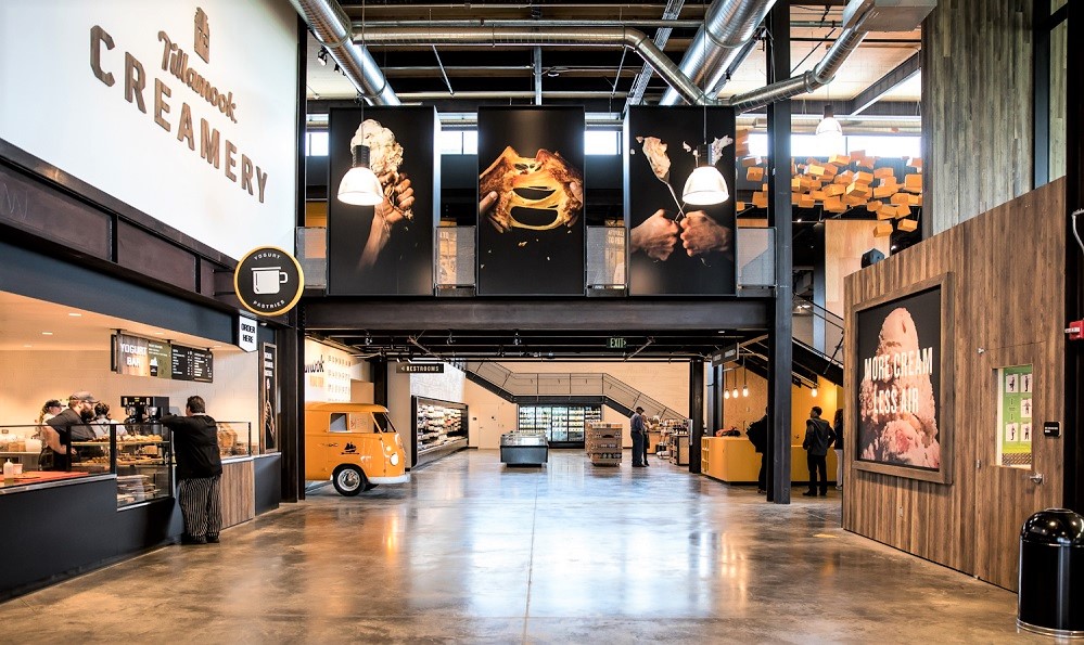 Tillamook Creamery interior