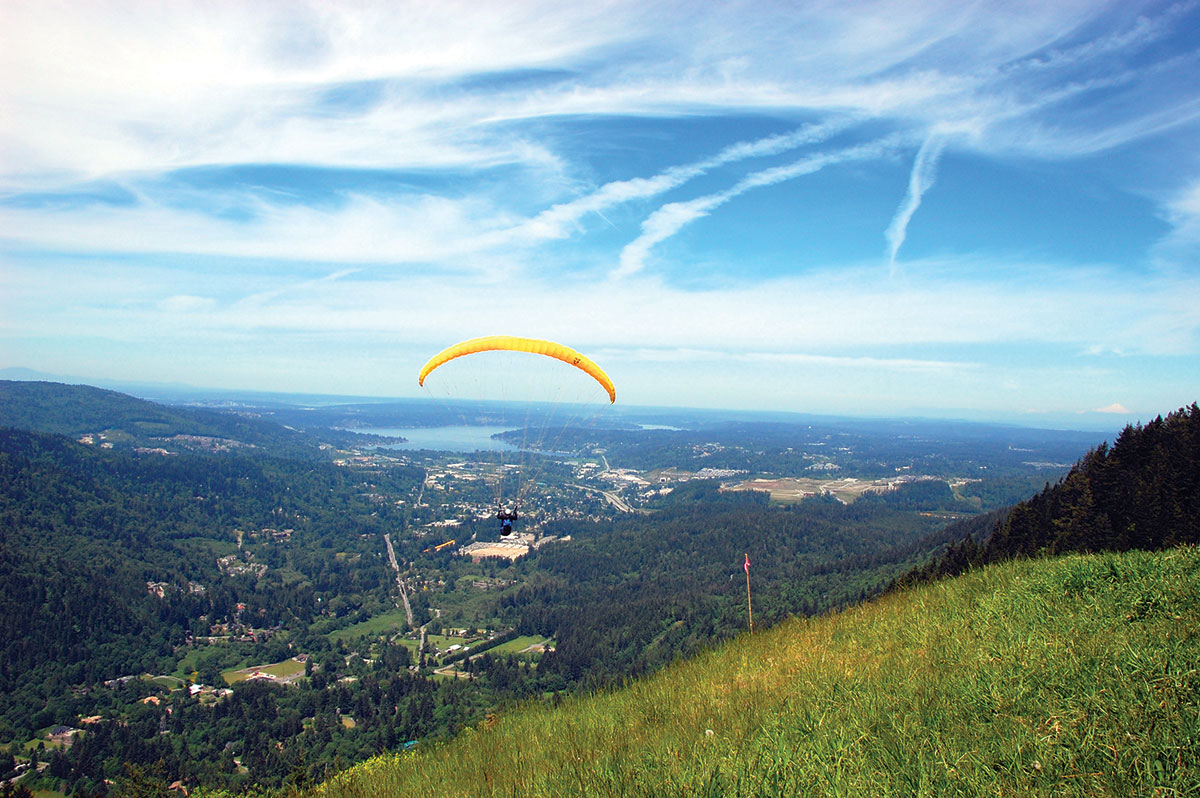 Poo Poo Point has a fantastic view overlooking the city, a best picnic spot in seattle for sure