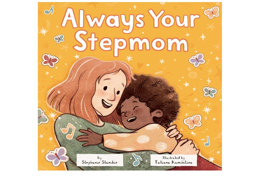 Book cover to Always Your Step Mom, a holiday gift idea for kids
